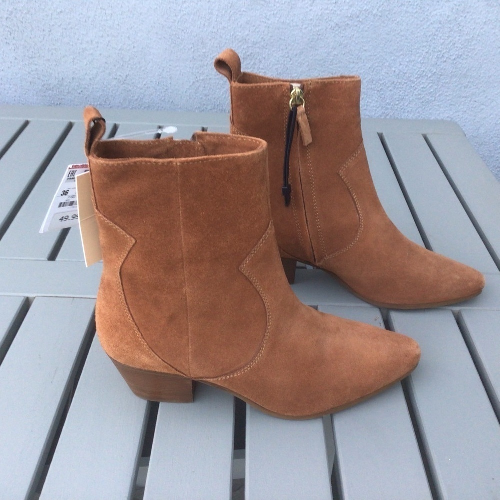 ZARA Basic Collection Booties NWT - image 5